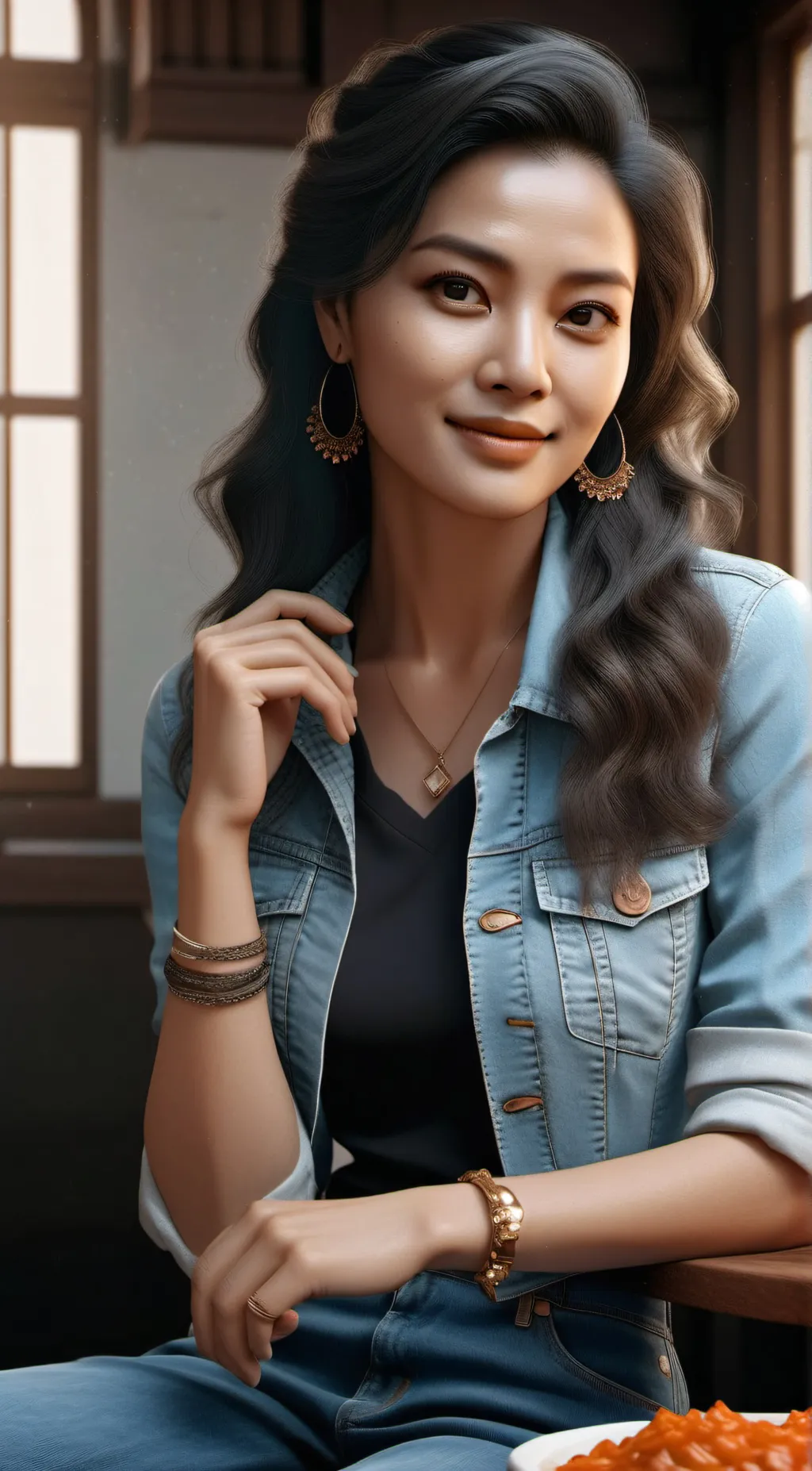 ai character: Oreo  background