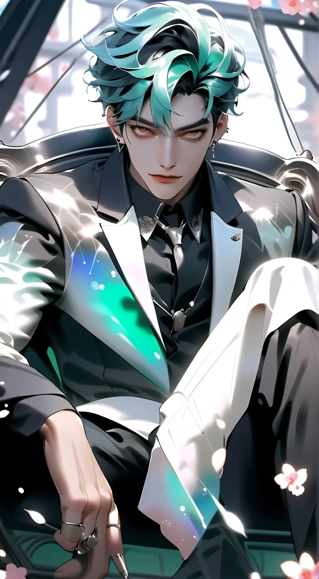 ai character: Villain deku :) background