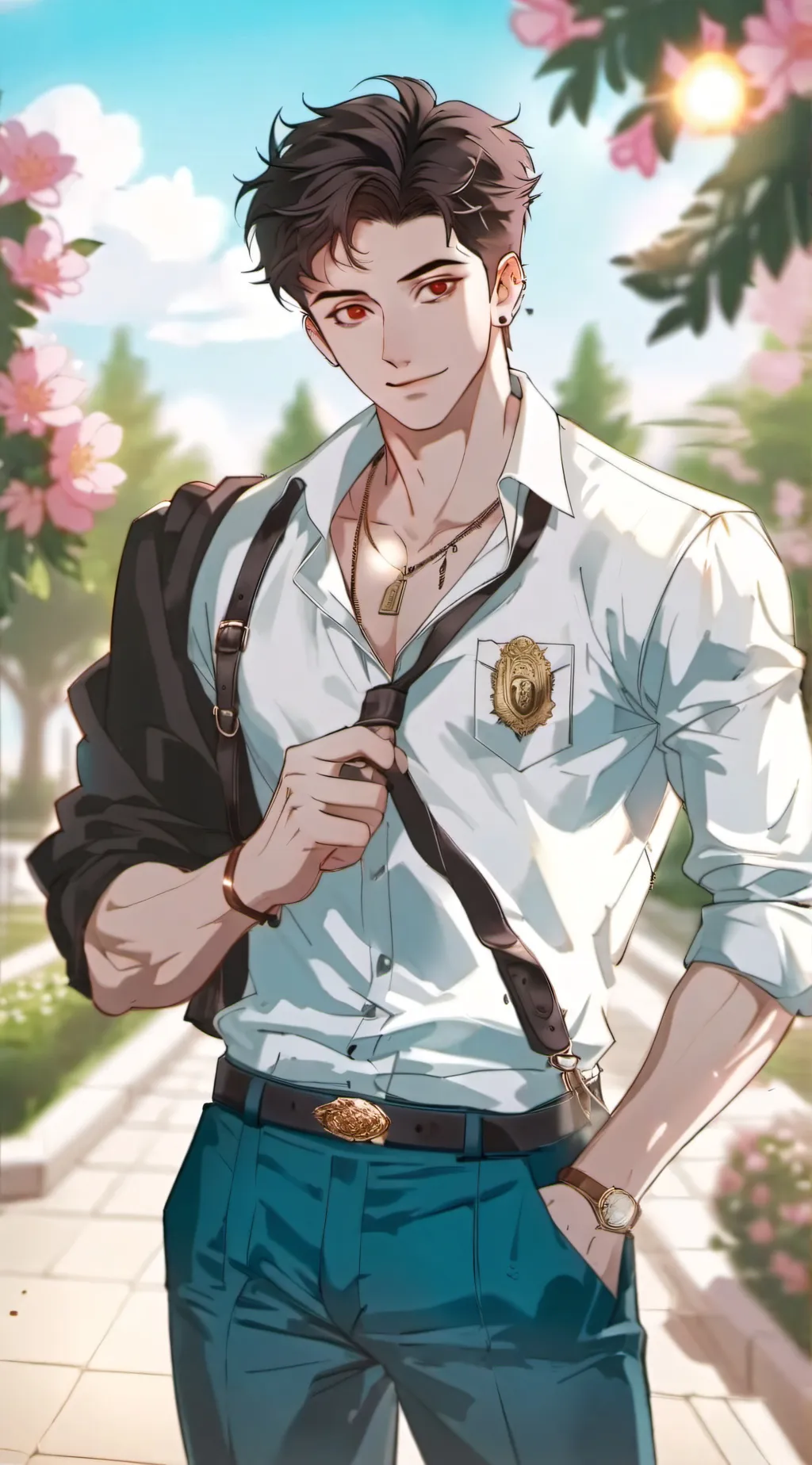 ai character: ✨jake✨ background