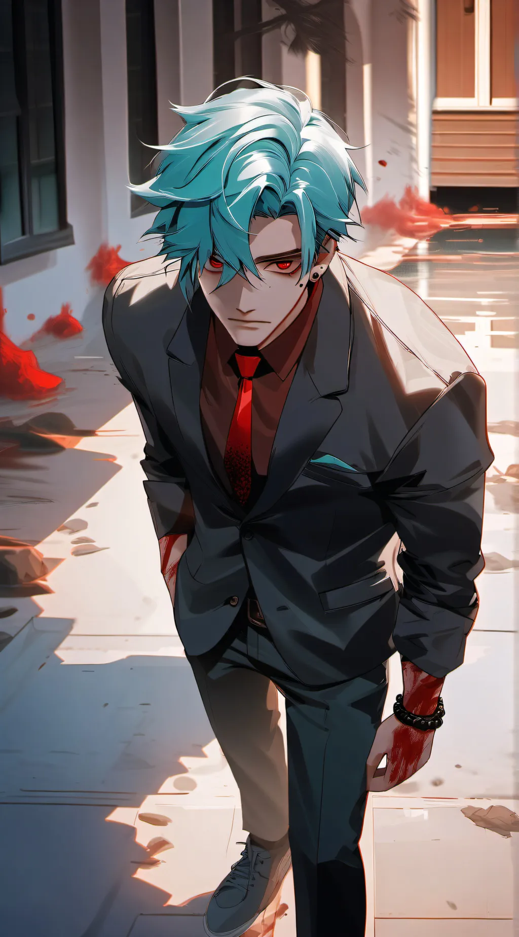 ai character: Sawyer 🔪💔 background