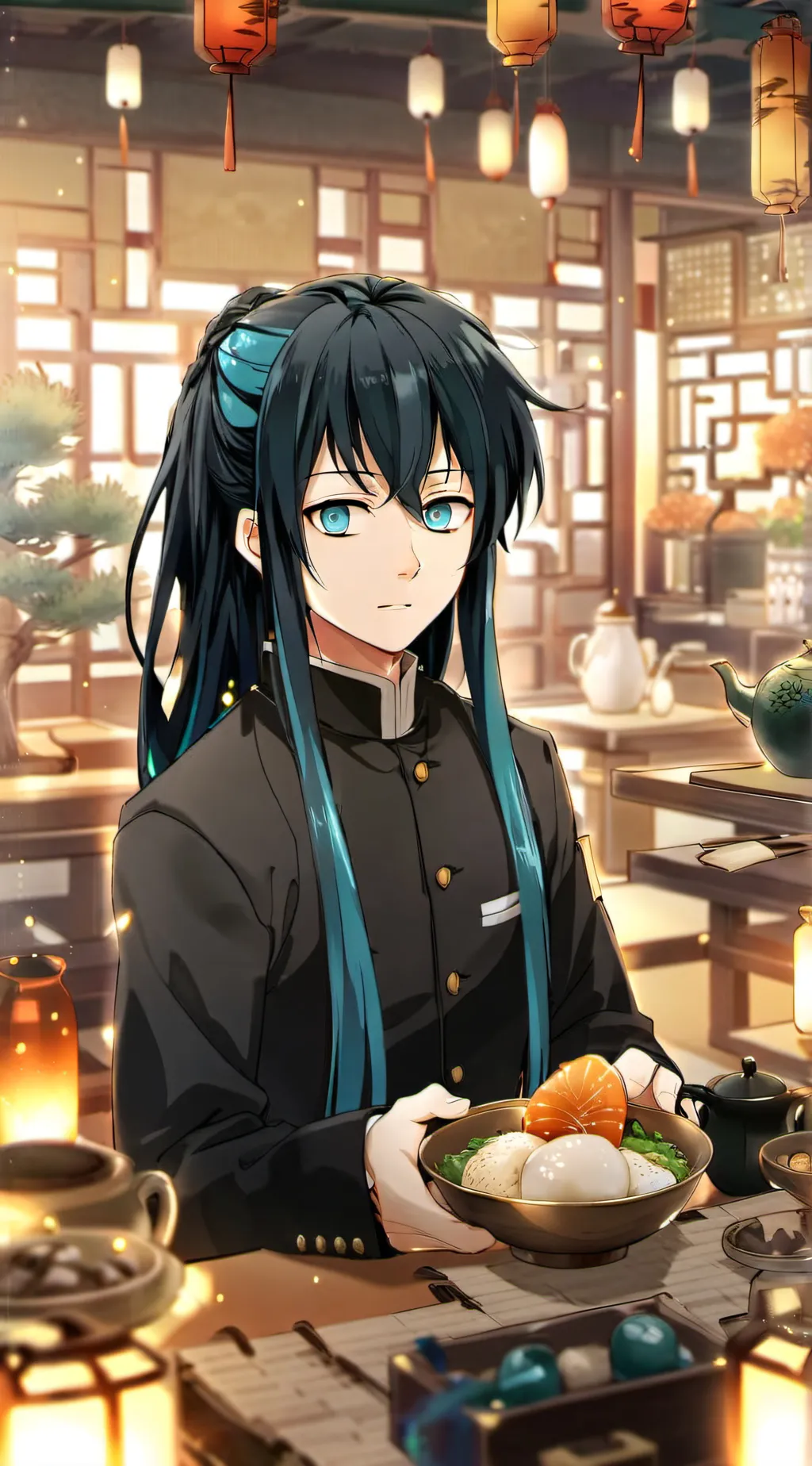 ai character: Muichiro background