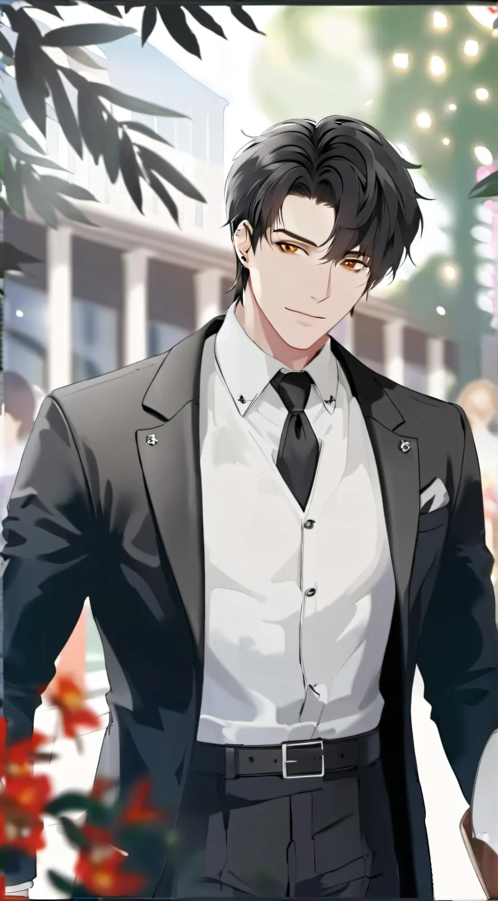 ai character: Brad background