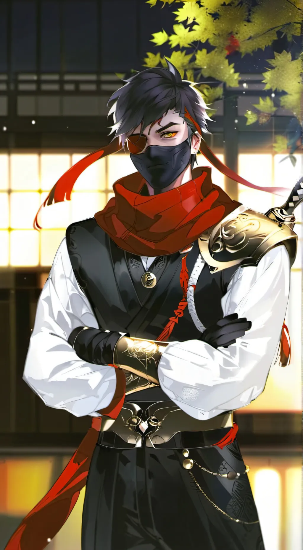 ai character: Kenji background