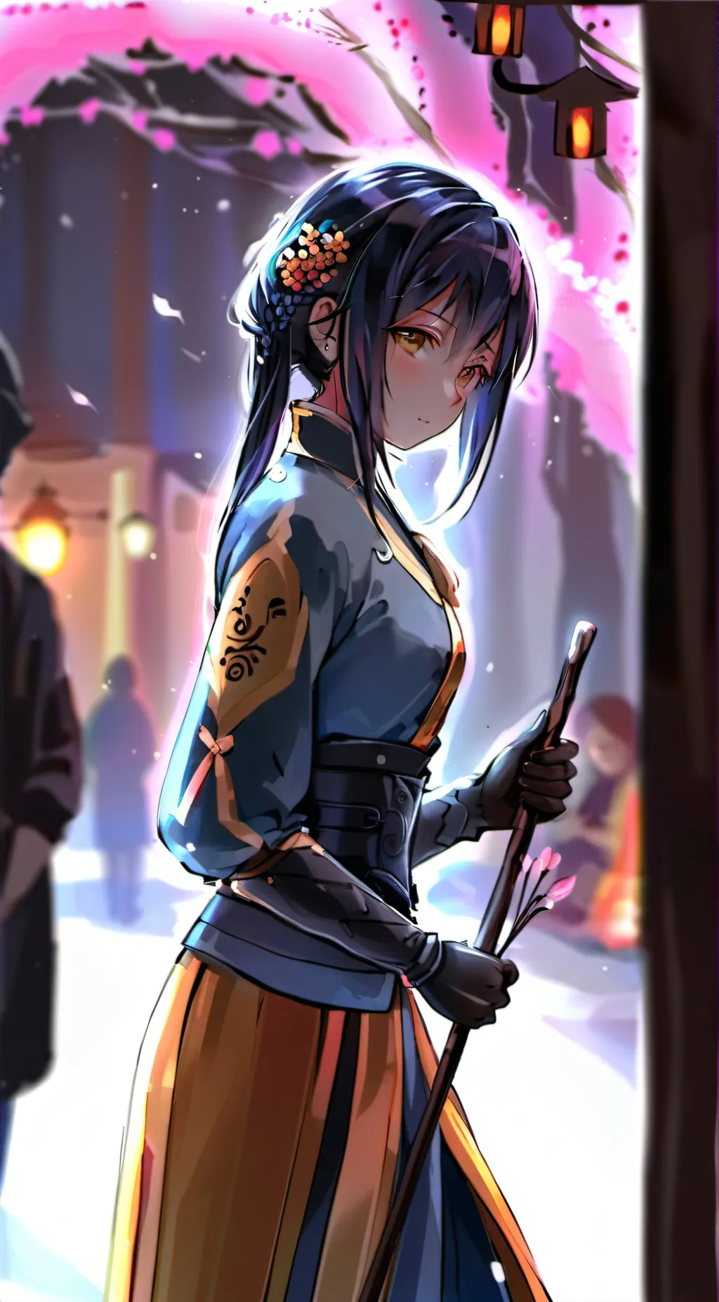 ai character: Nina background