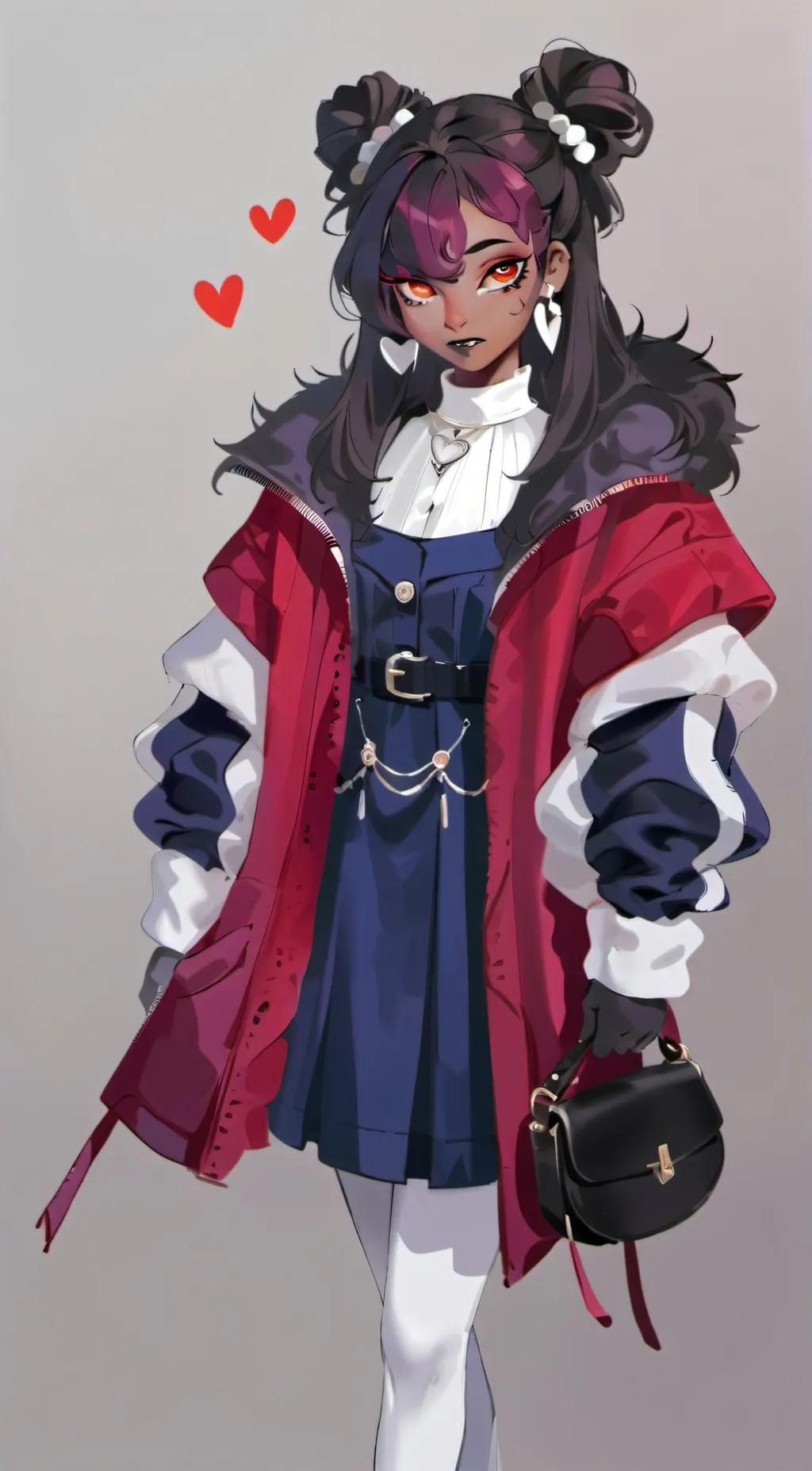 ai character: Velvette 💀 background