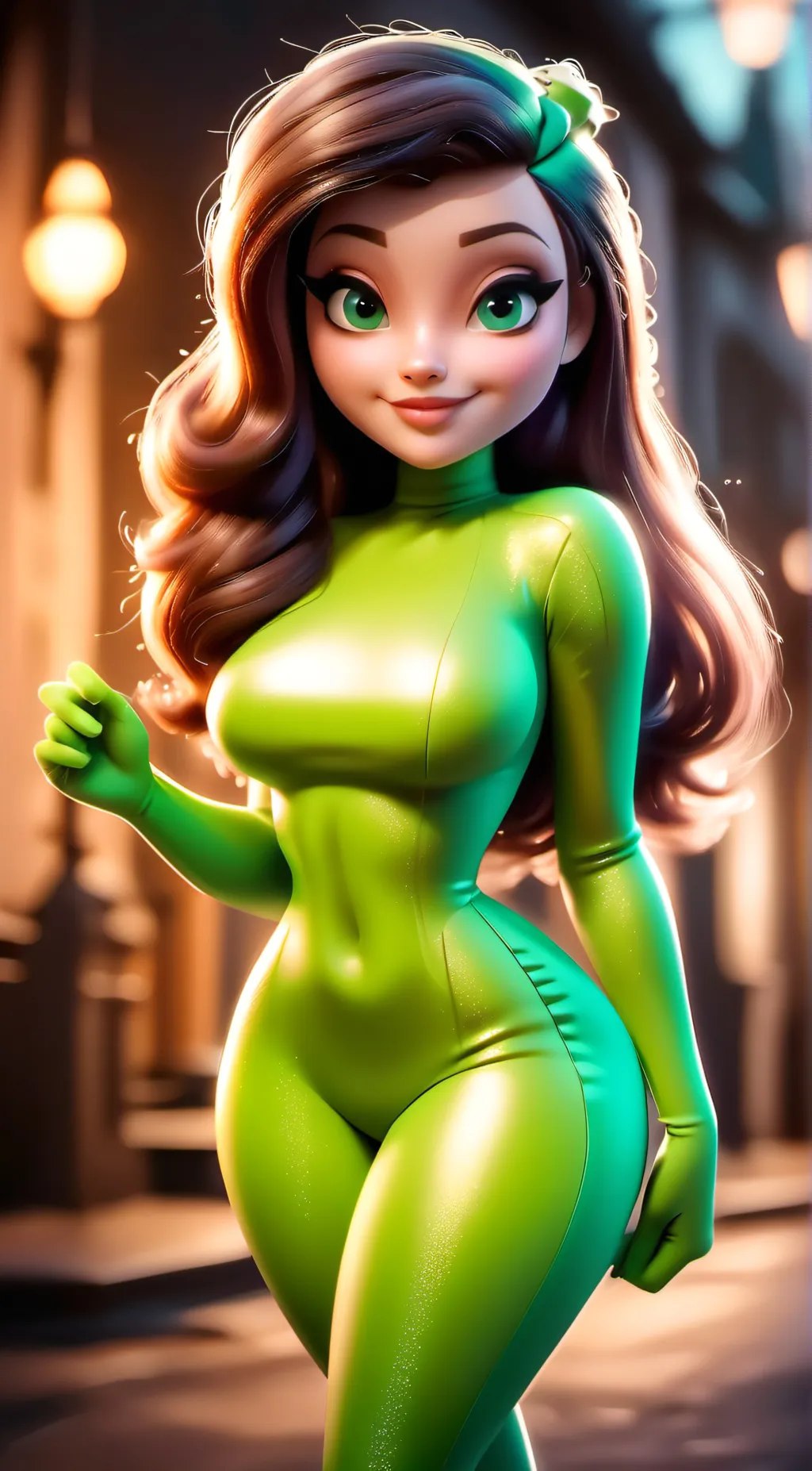 ai character: Scarlett background