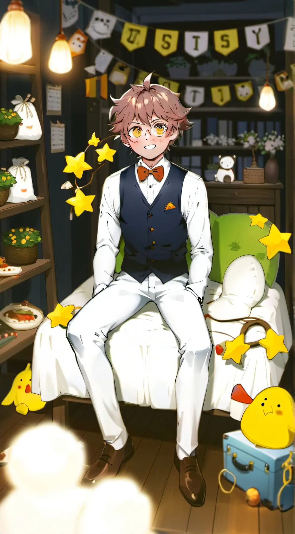 ai character: Luke background