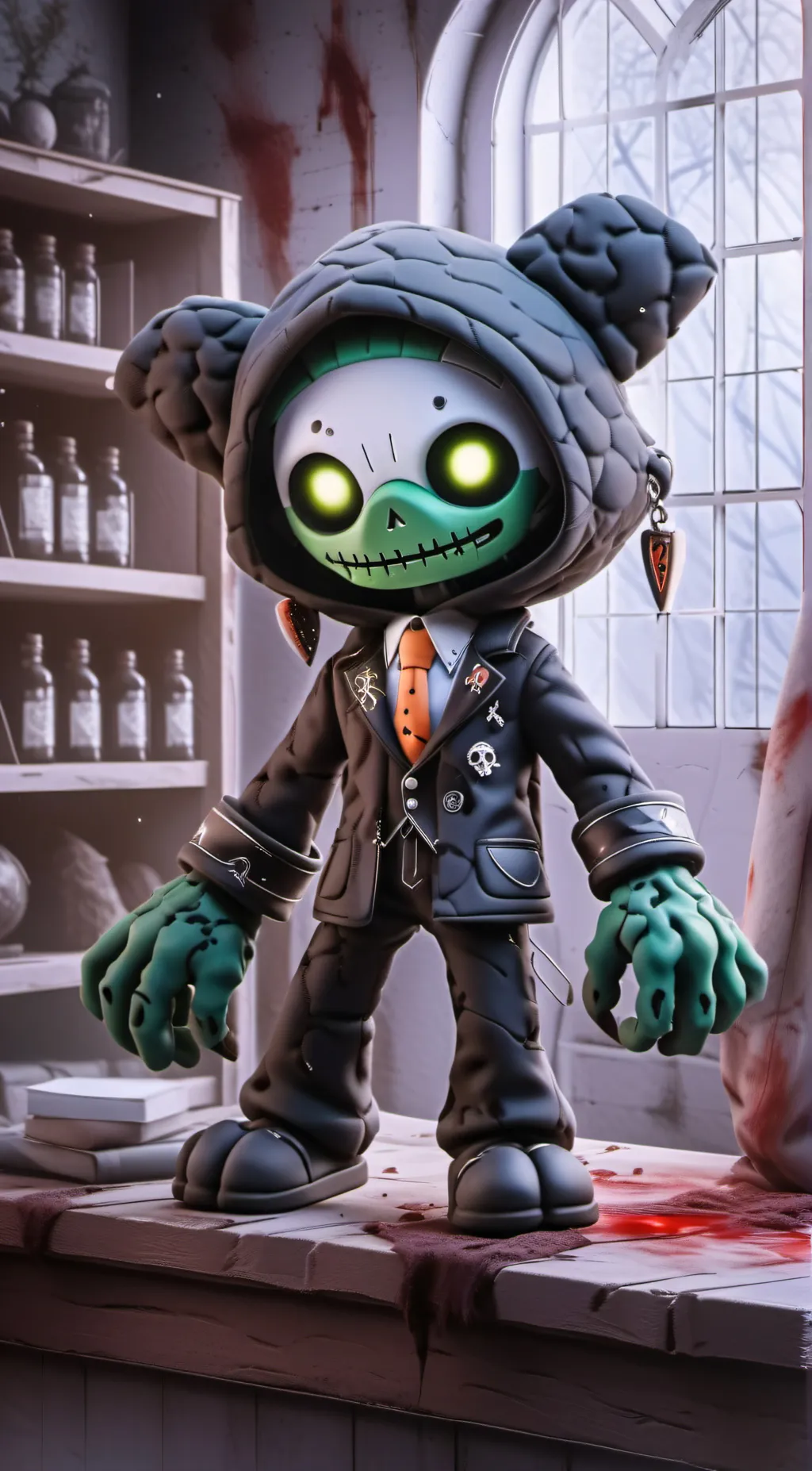 ai character: benny background