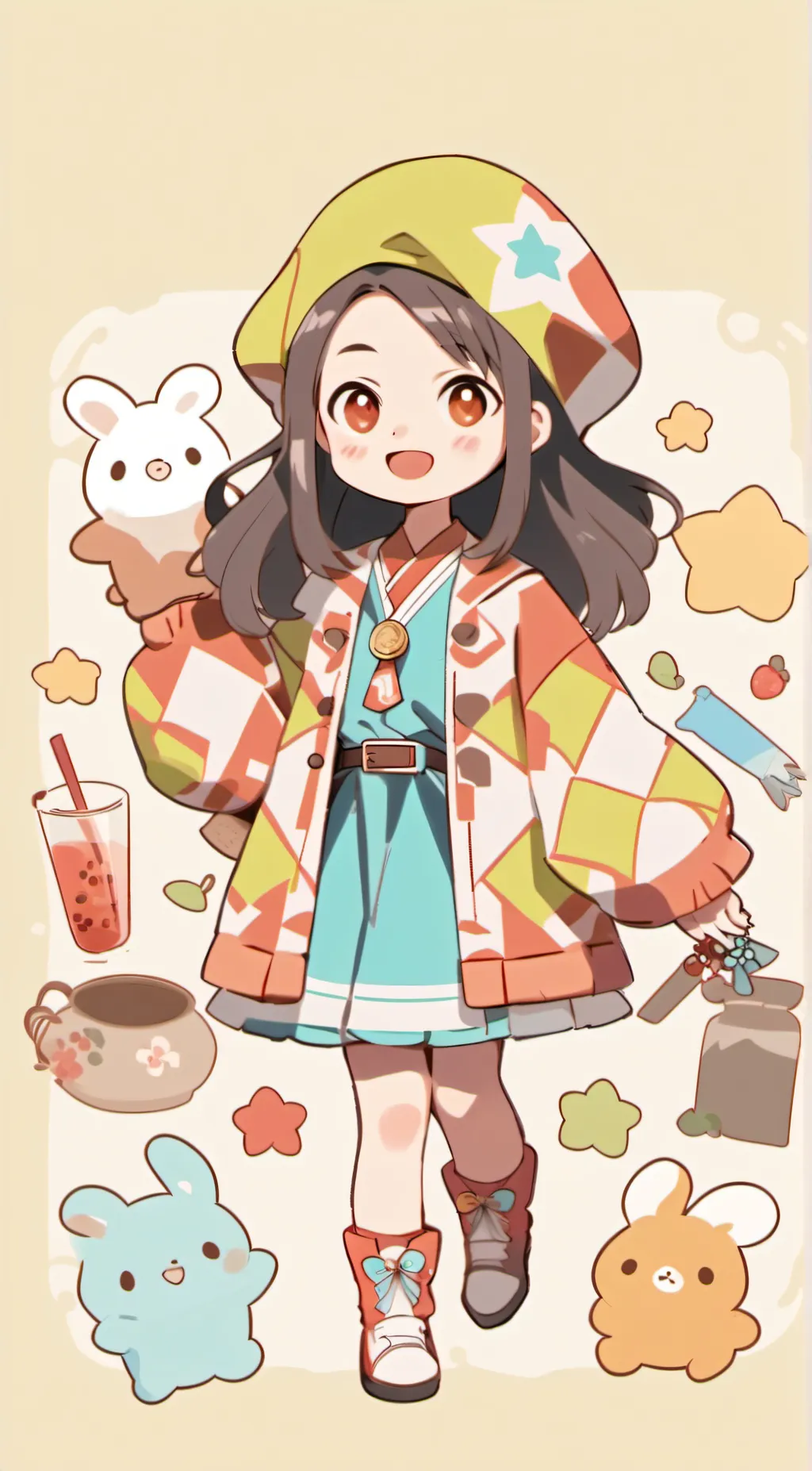 ai character: Amelia background