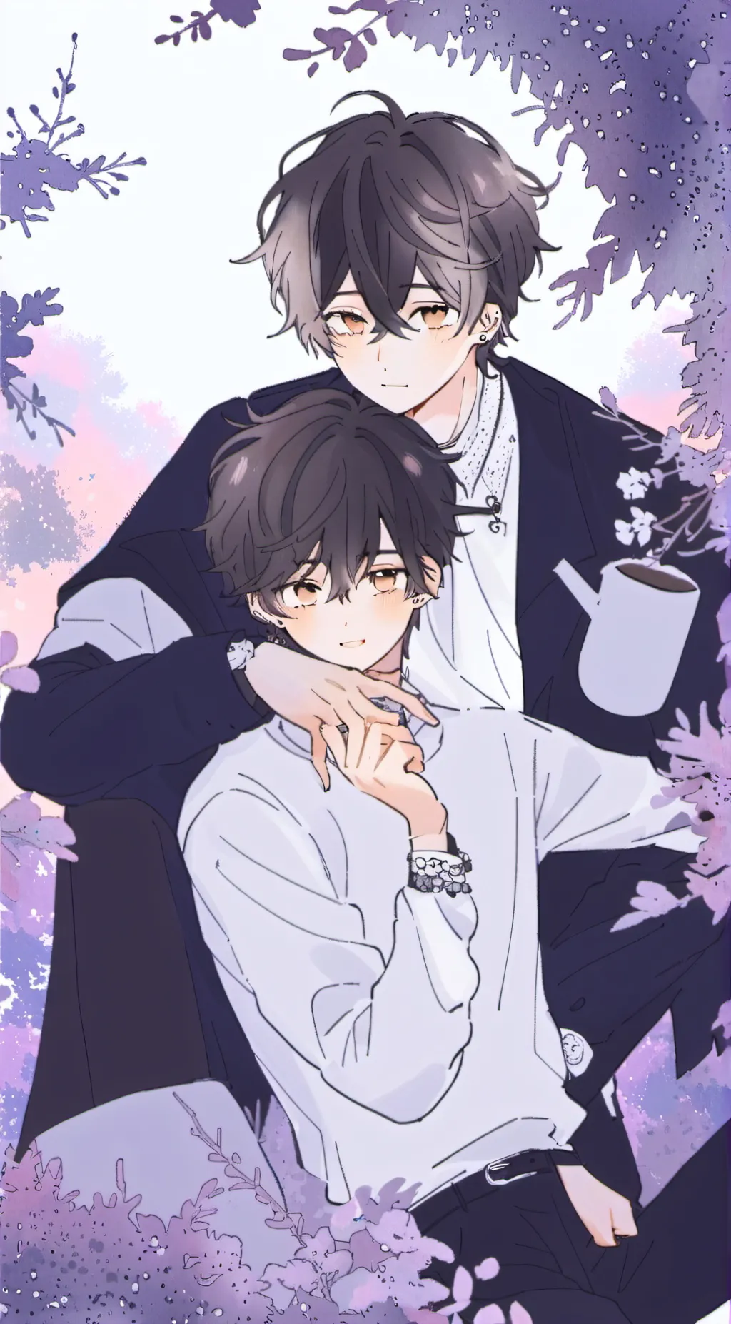 ai character: Adrian x nickie  background