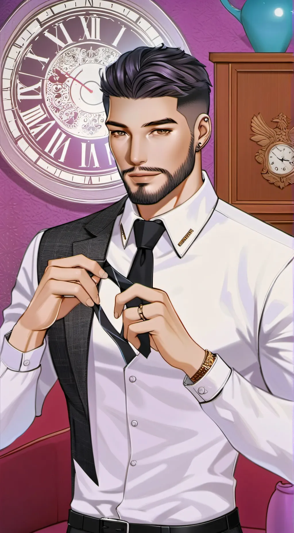 ai character: Adam Manos background