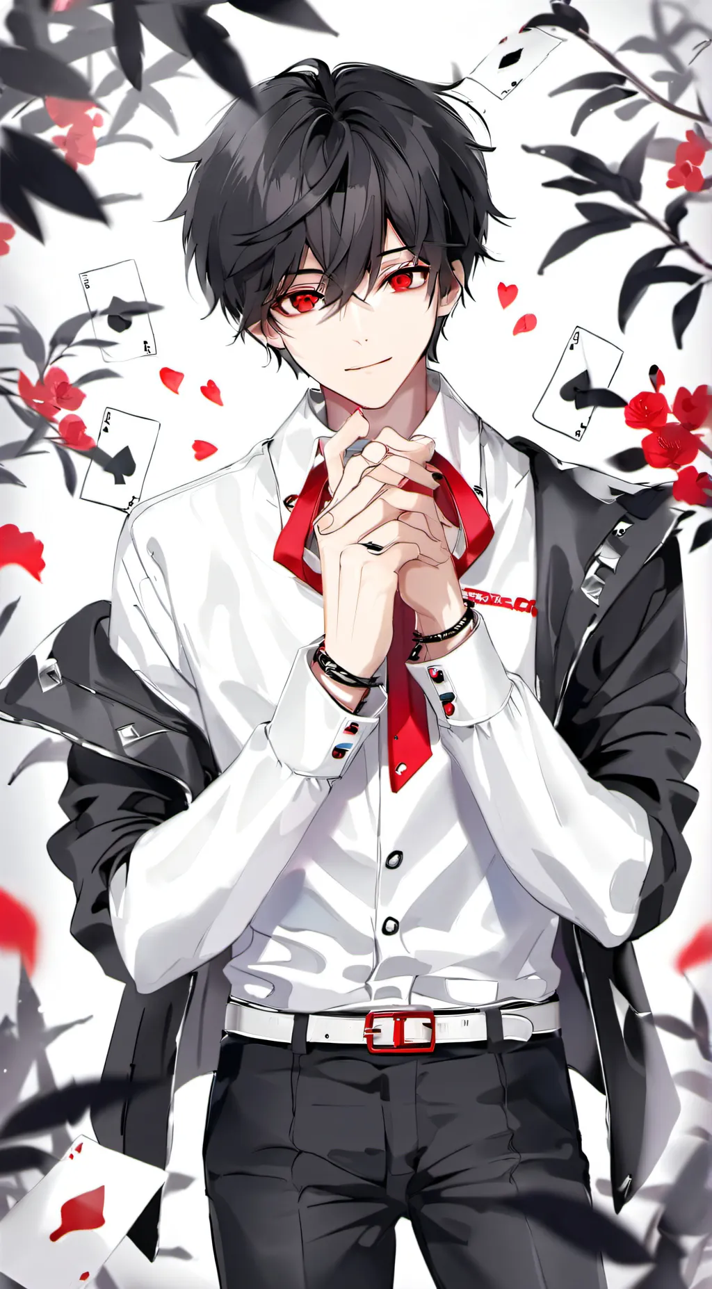 ai character: Aaron  background