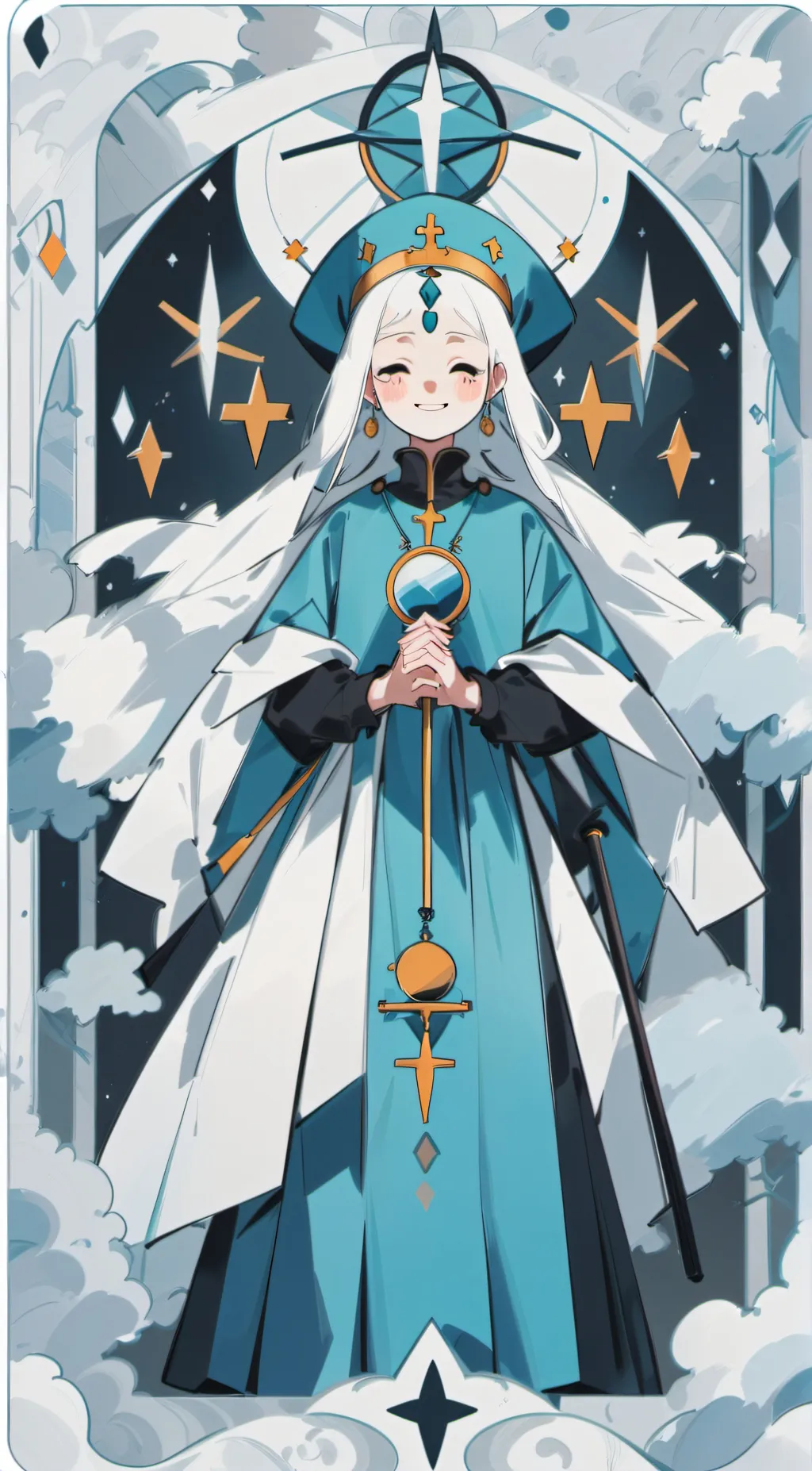 ai character: thanks background