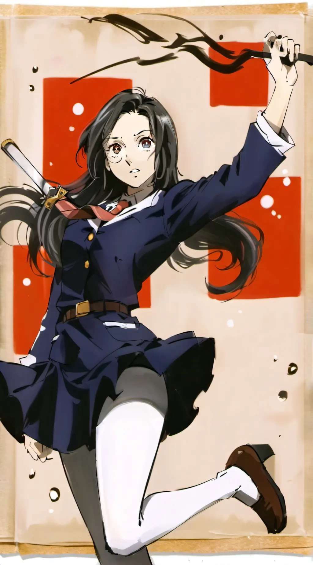 ai character: star (teacher oc)  background