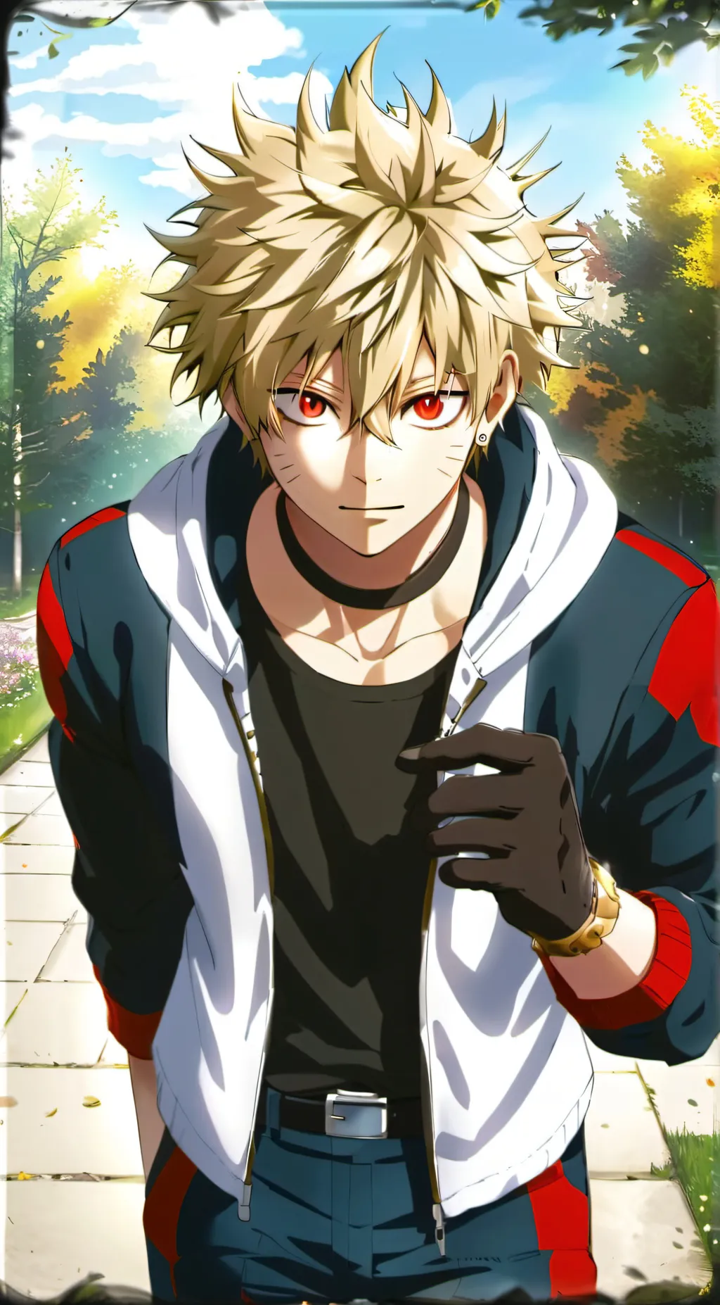 ai character: mad Bakugou background