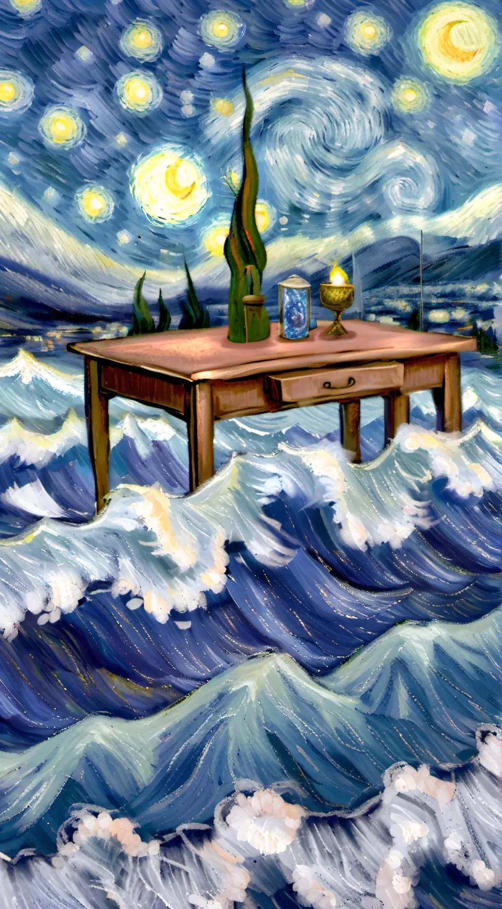 Talkie AI - Chat with oh no the table