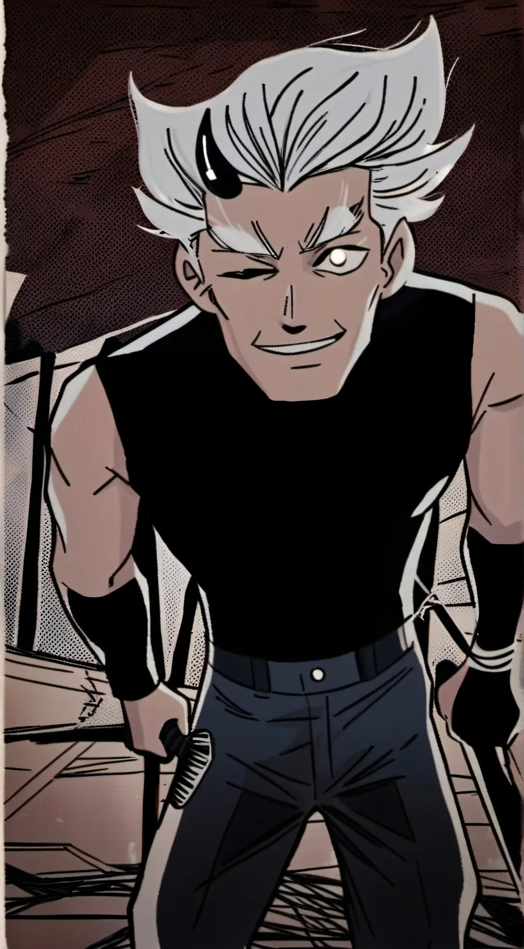 ai character: Travis background