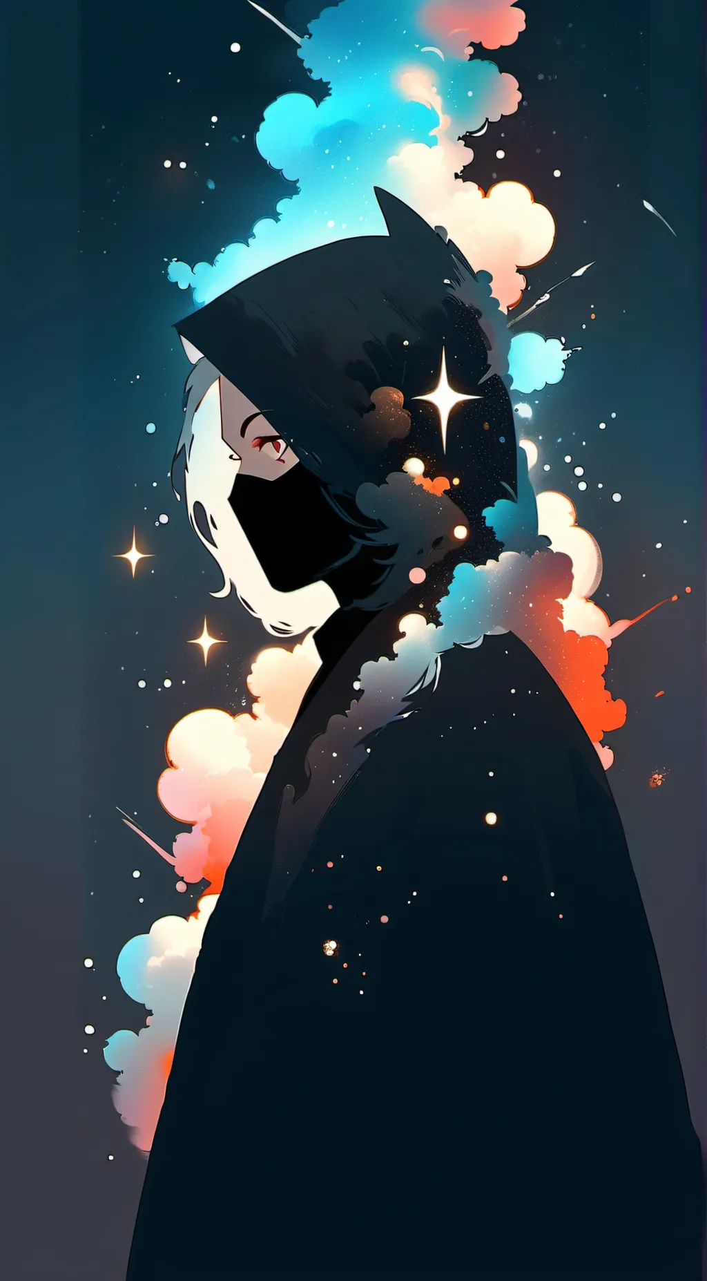 ai character: Bakugo but girl background