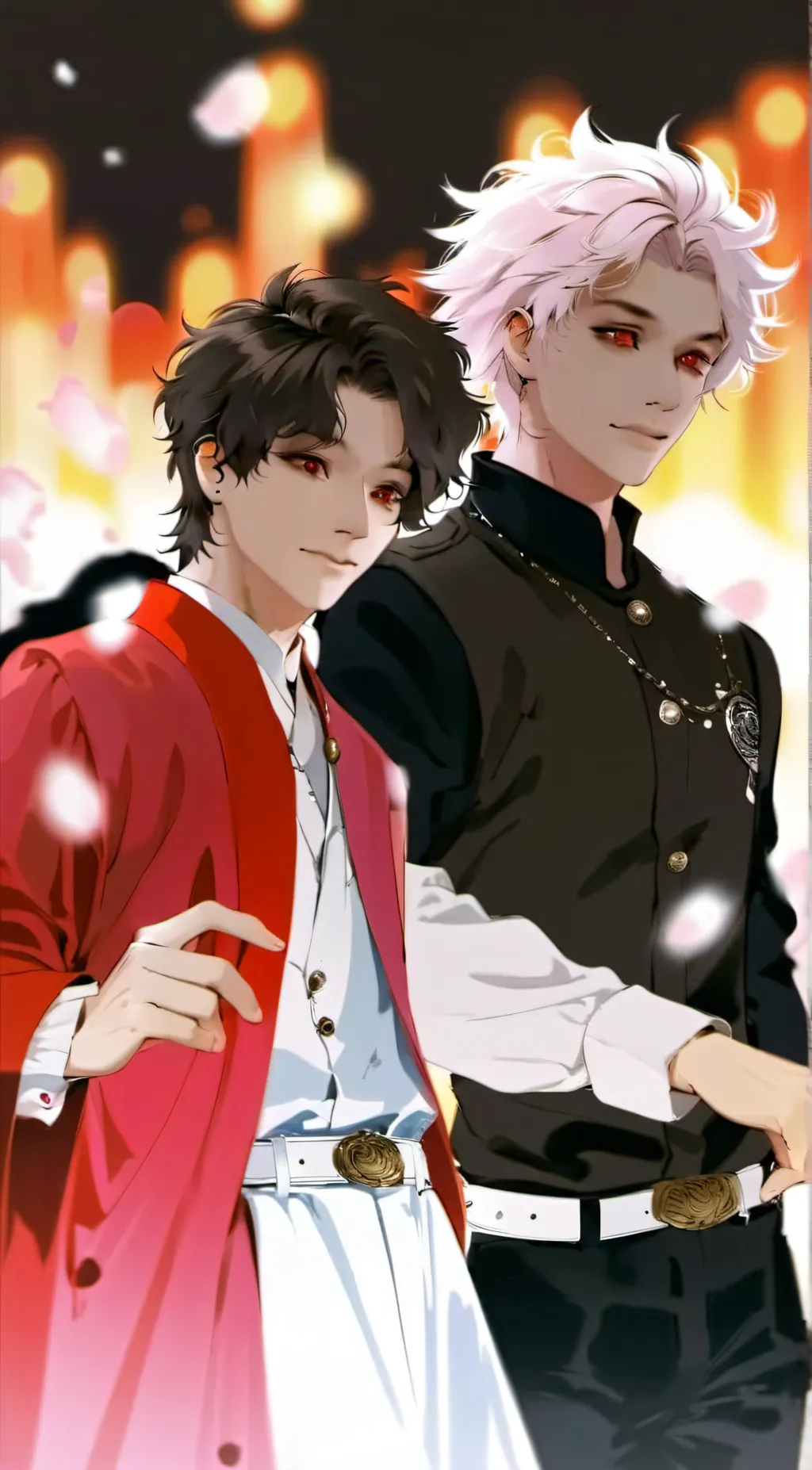 ai character: Liam and Oliver background