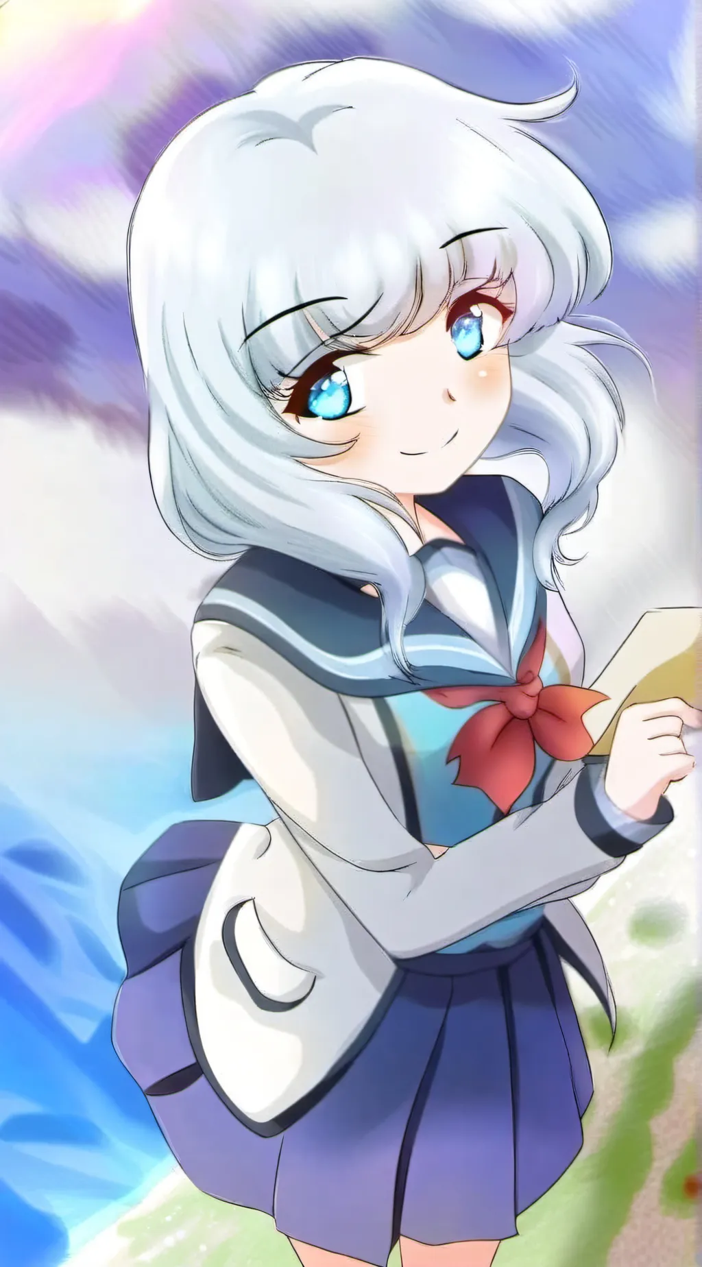 ai character: Nya Kanade background