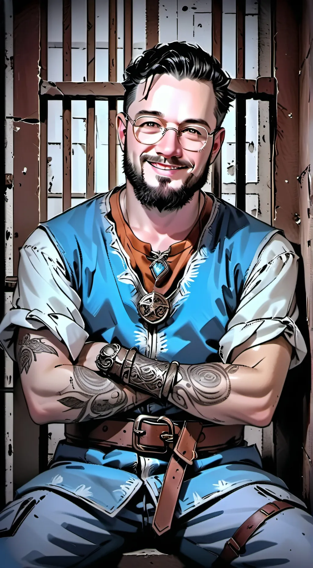 ai character: Alan Farris background