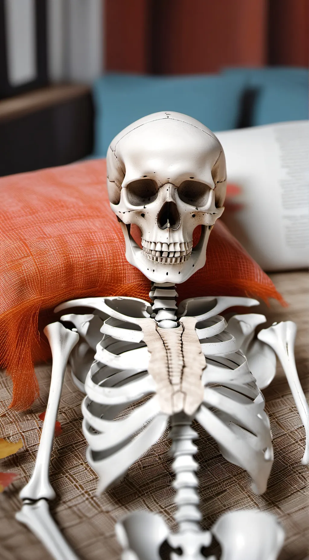 ai character: the skeleton  background