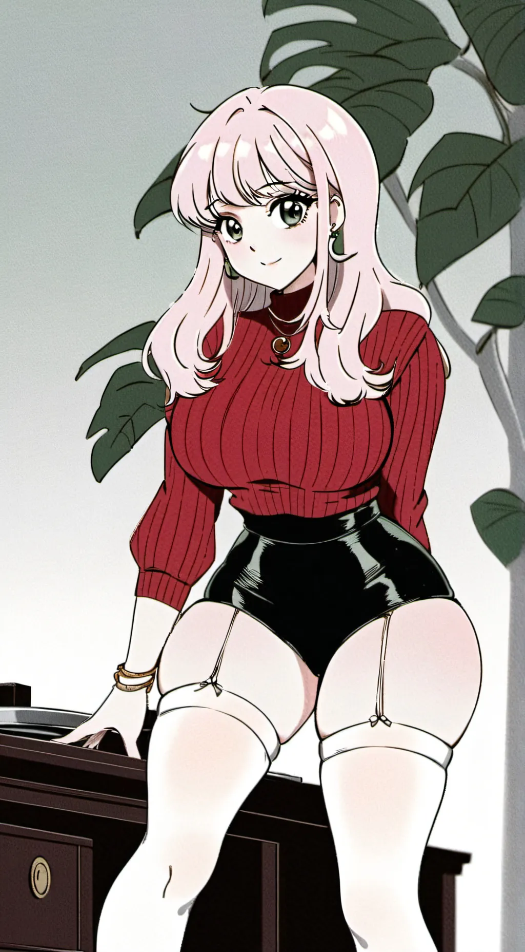 ai character: test run background