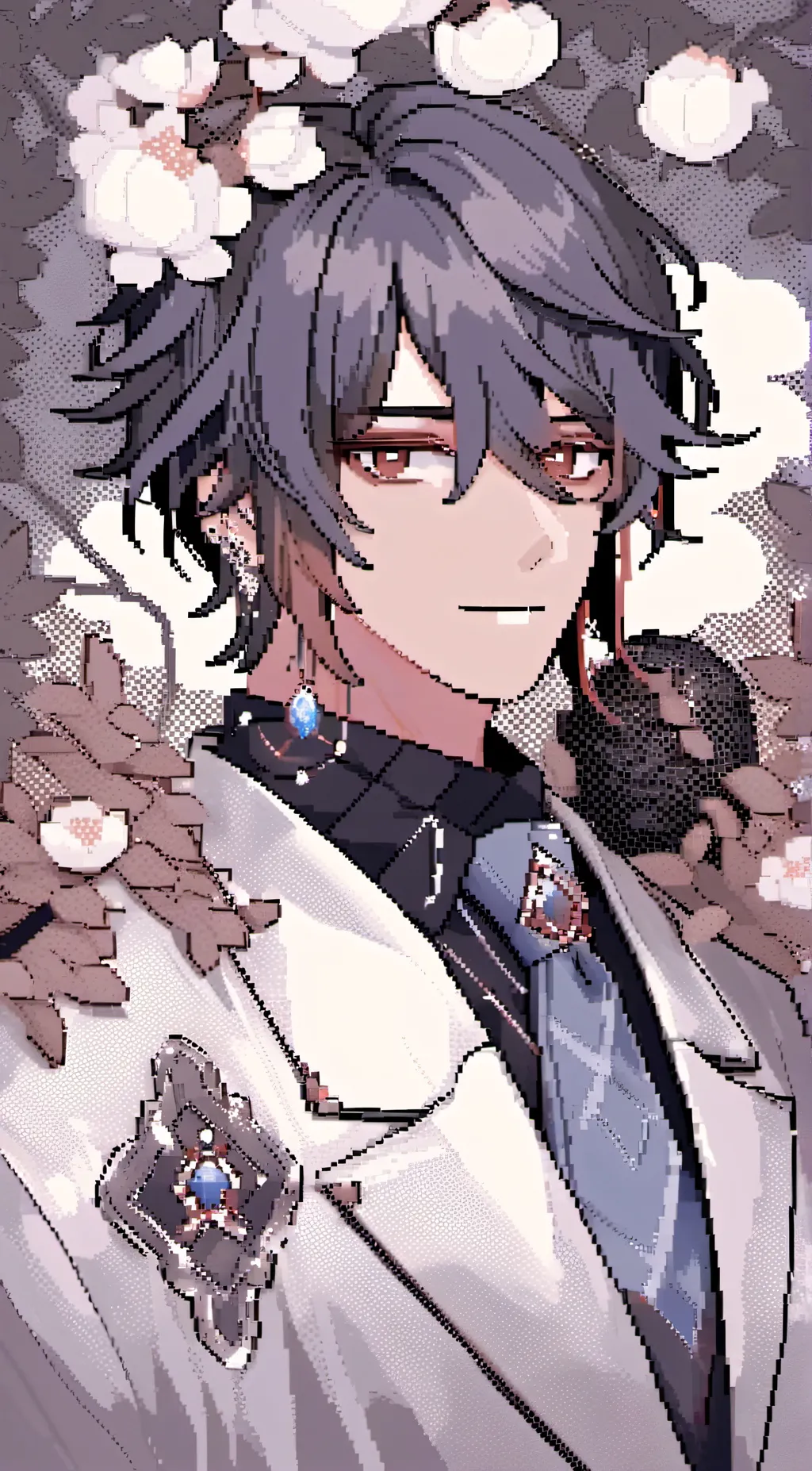 ai character: Zack  background