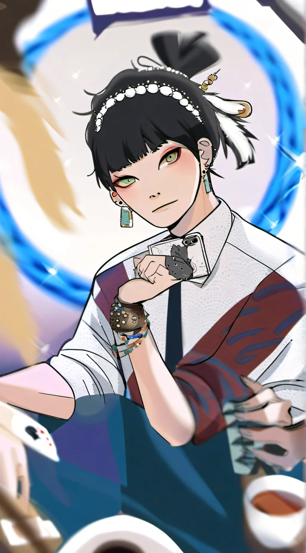 ai character: Ethan background