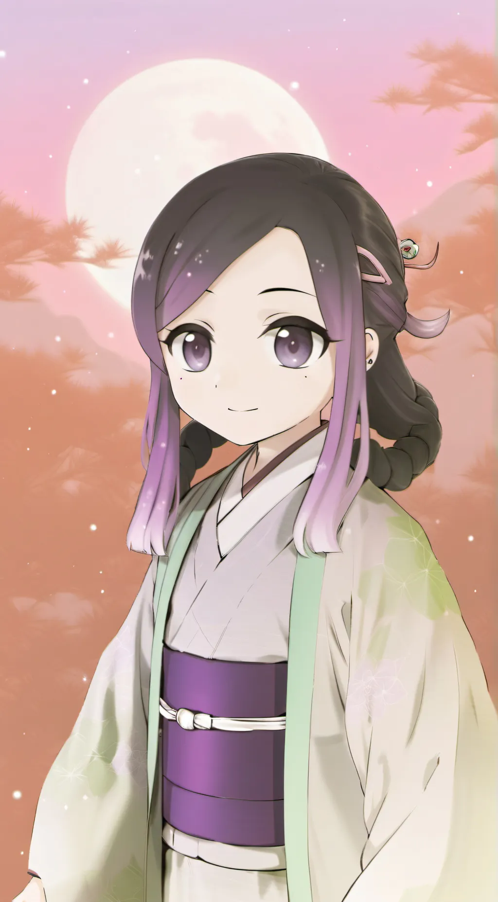 ai character: Demon slayer life background