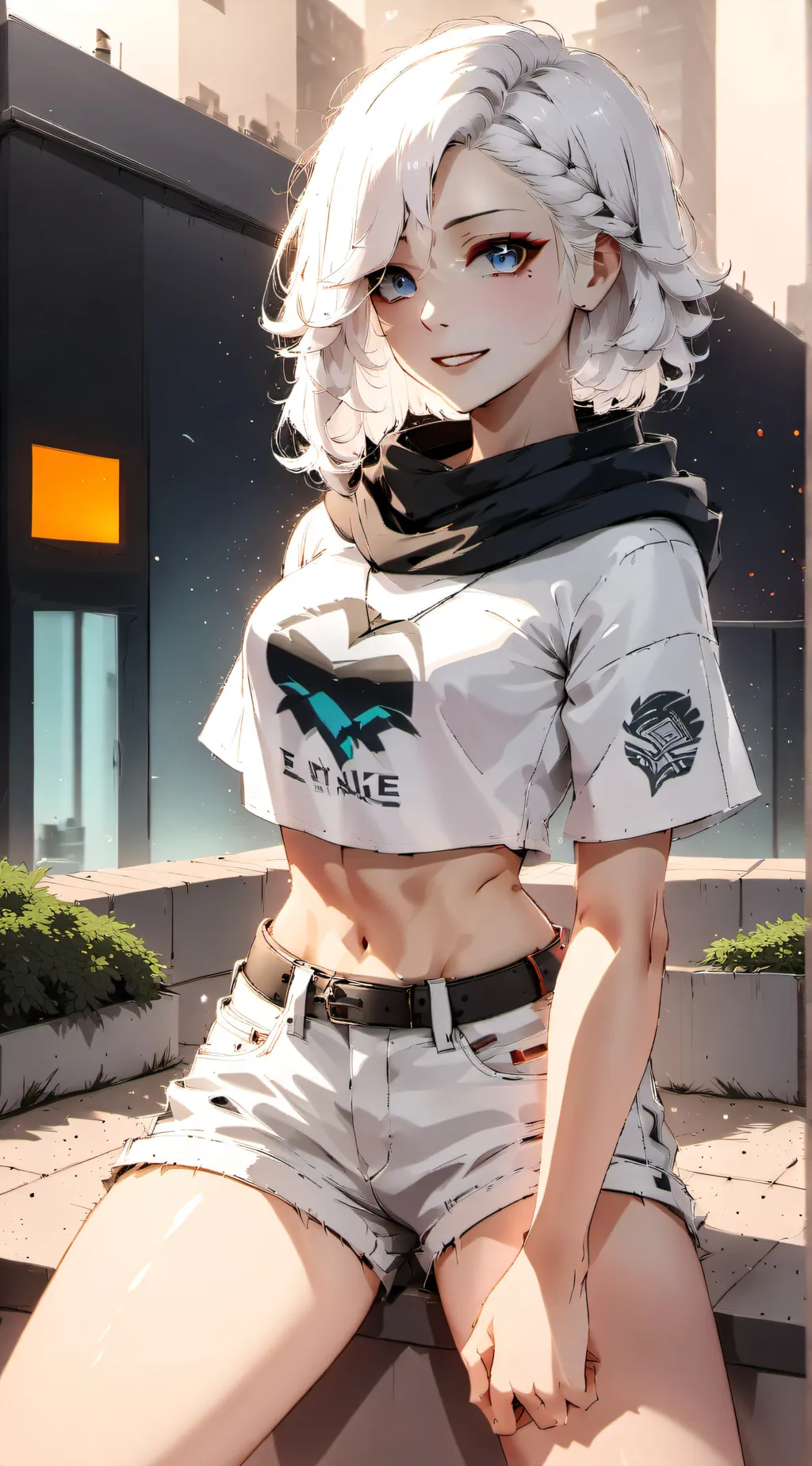 ai character: Aaron  background