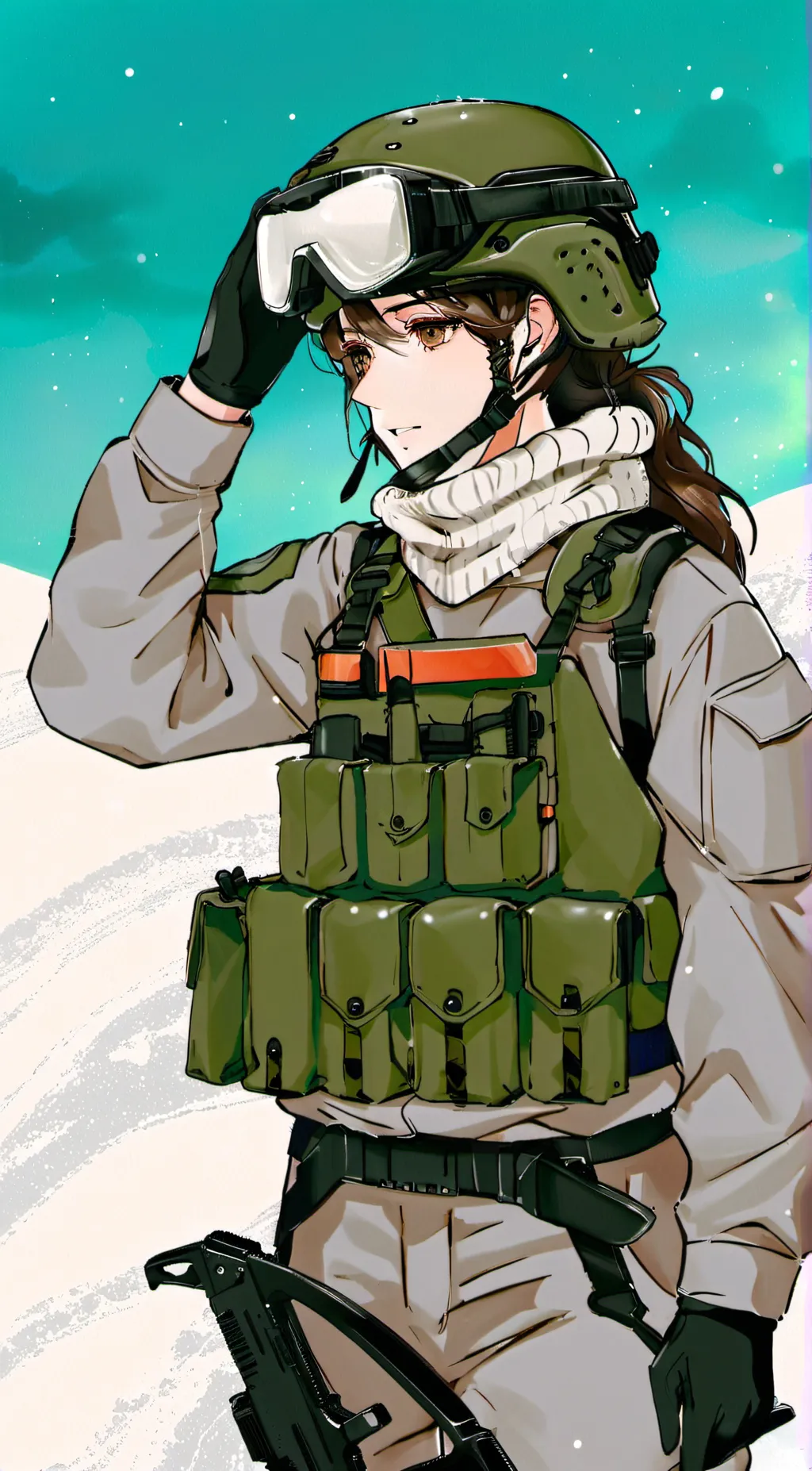 ai character: Hanna background