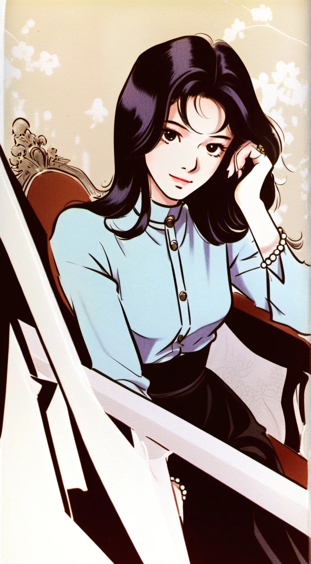 ai character: ~| Ariana |~ background