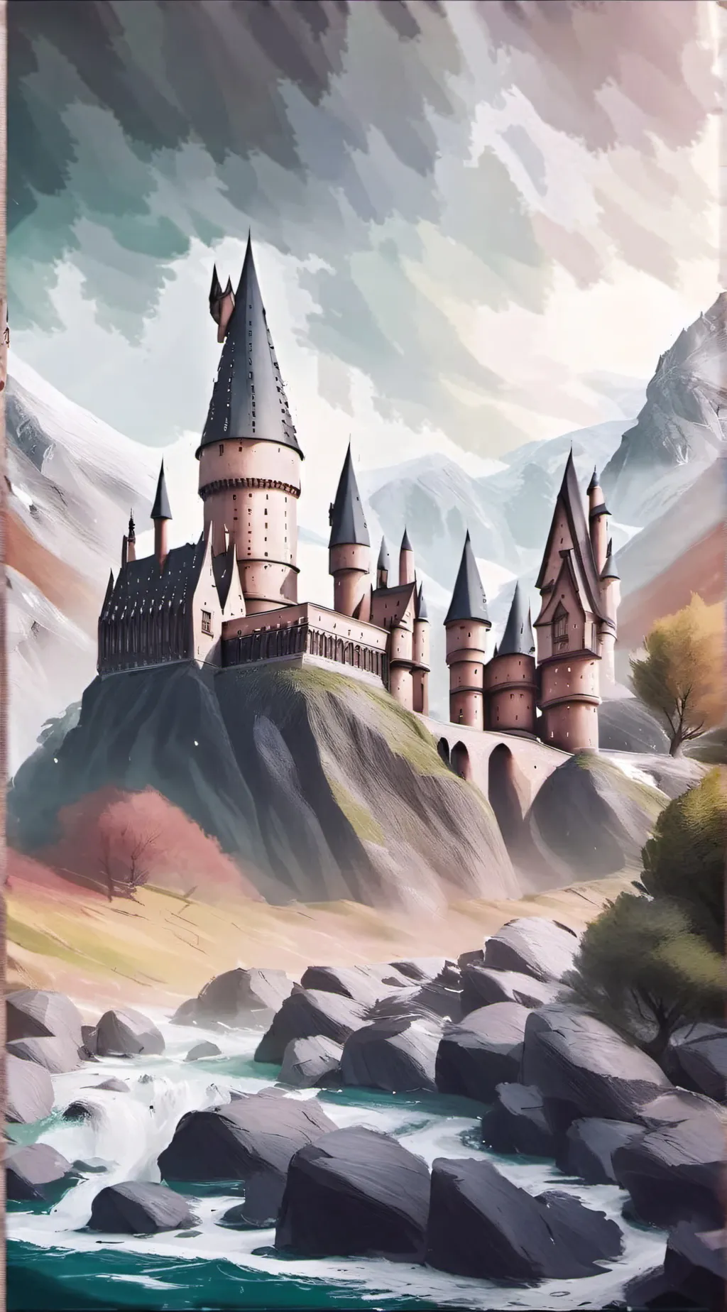 ai character: hogwarts background