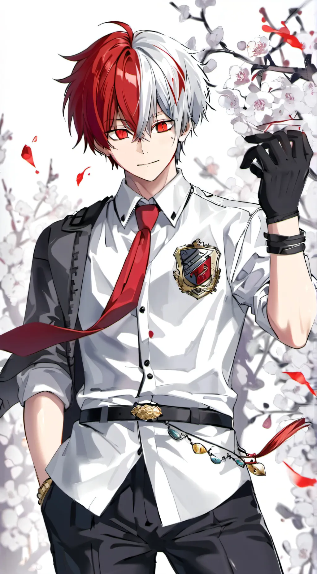 ai character: 🔥TODOROKI🧊 background