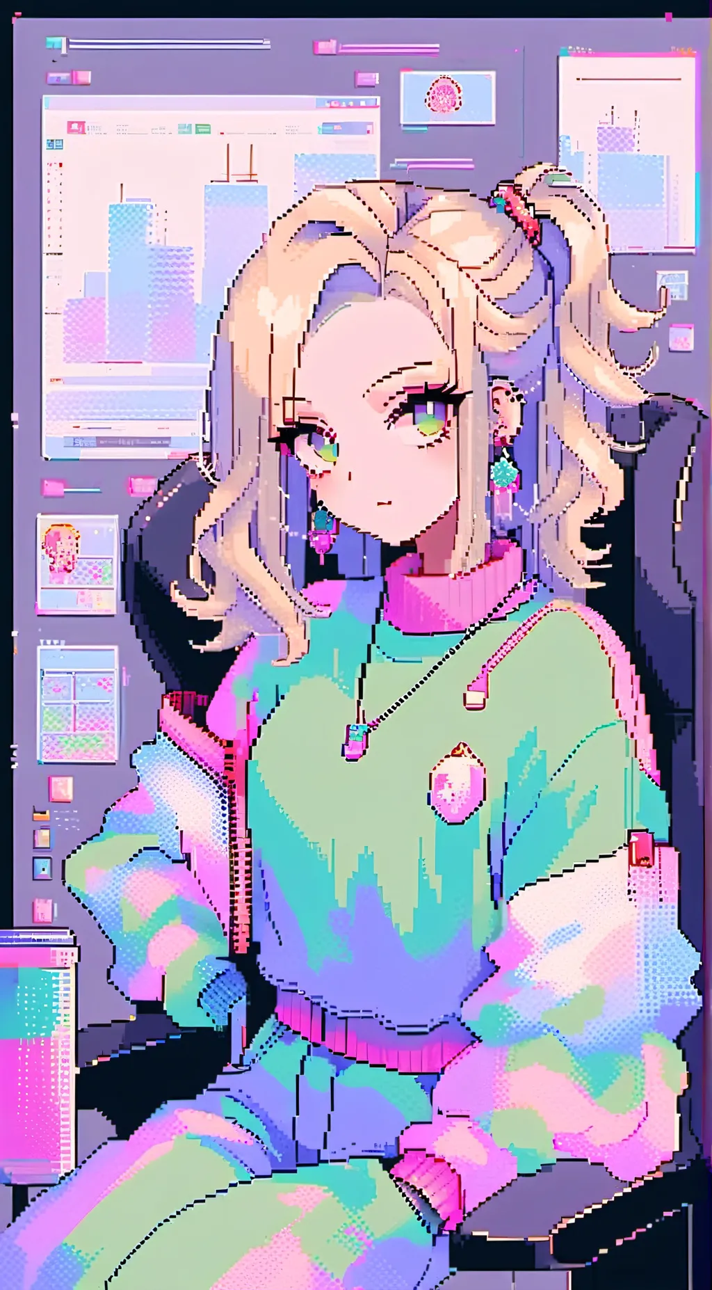 ai character: Tegan background