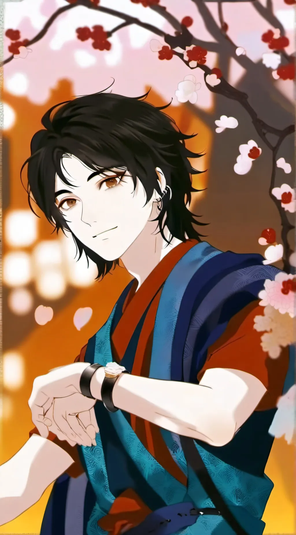 ai character: Xavier  background