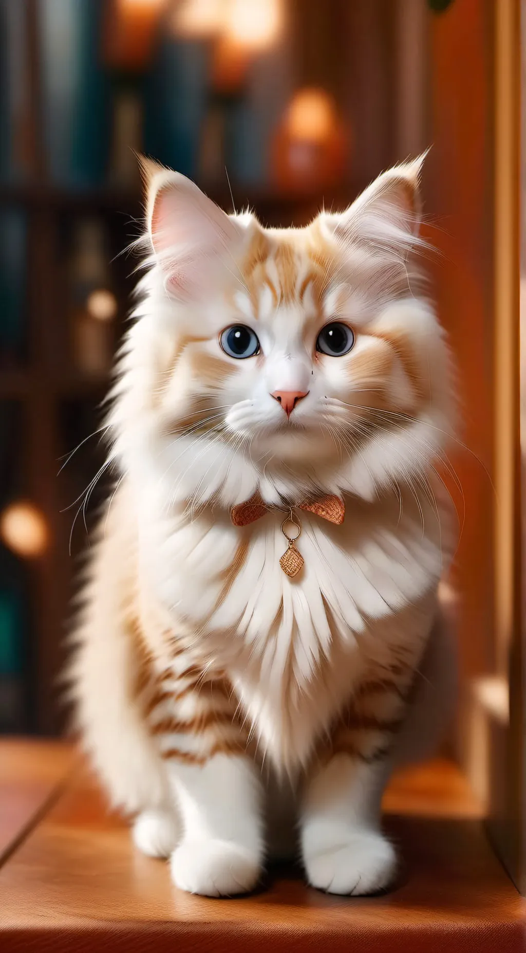 ai character: Mocha background