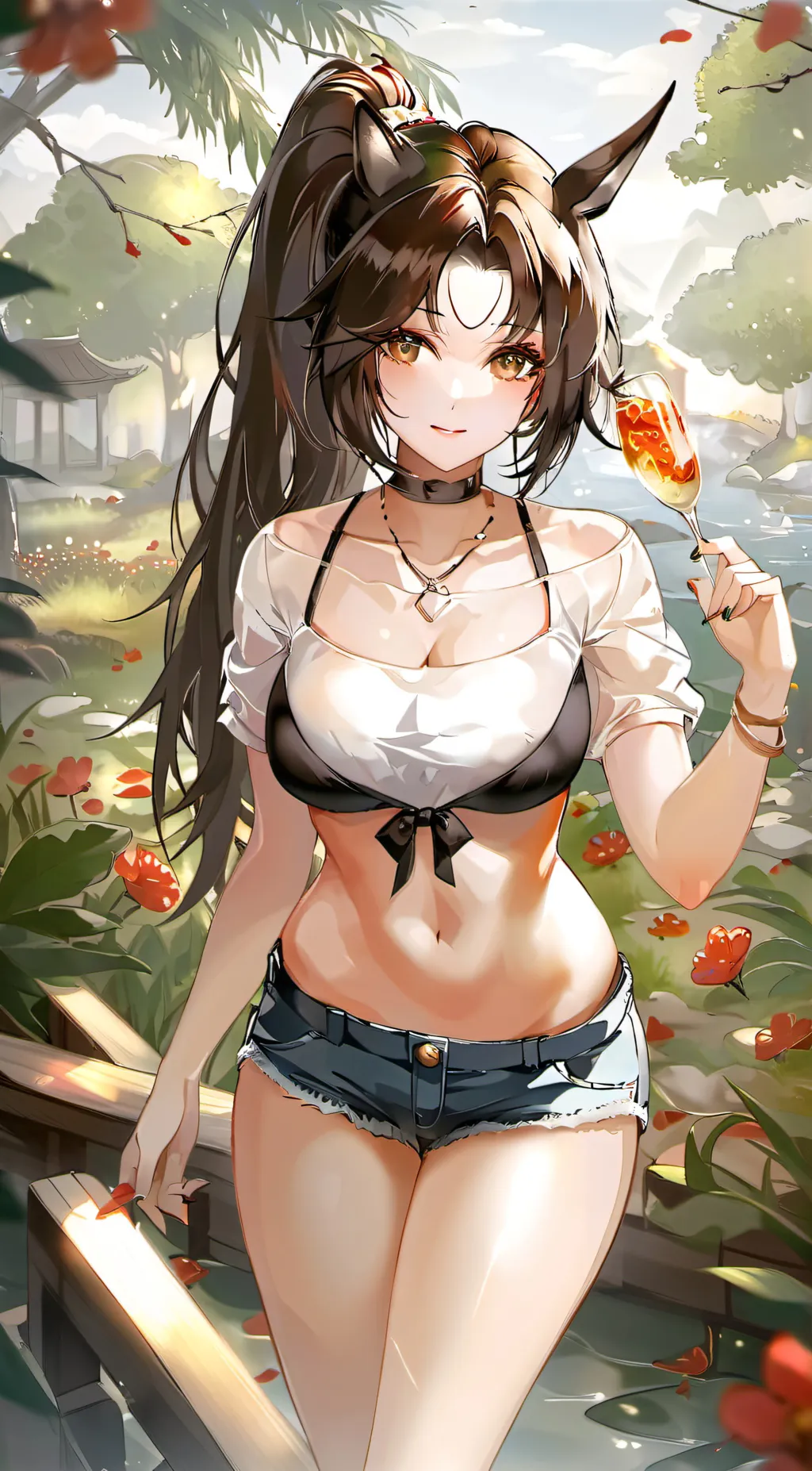 ai character: Lily background