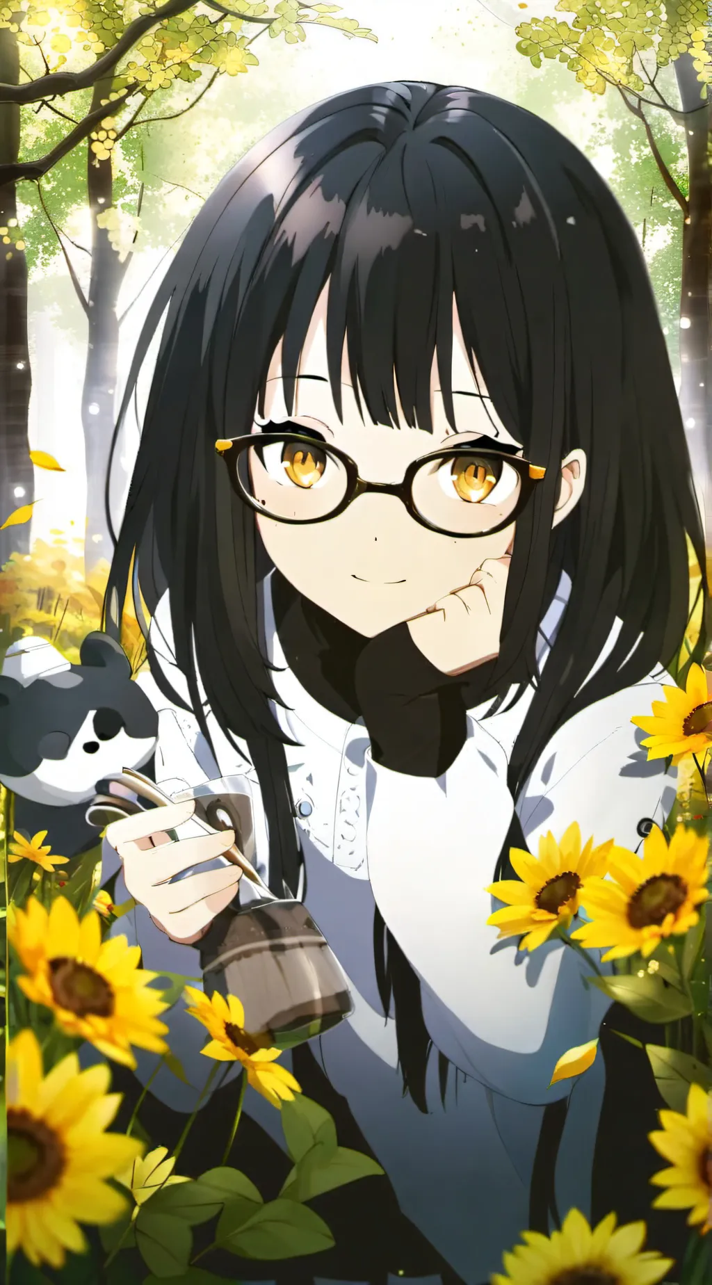 ai character: Grace background