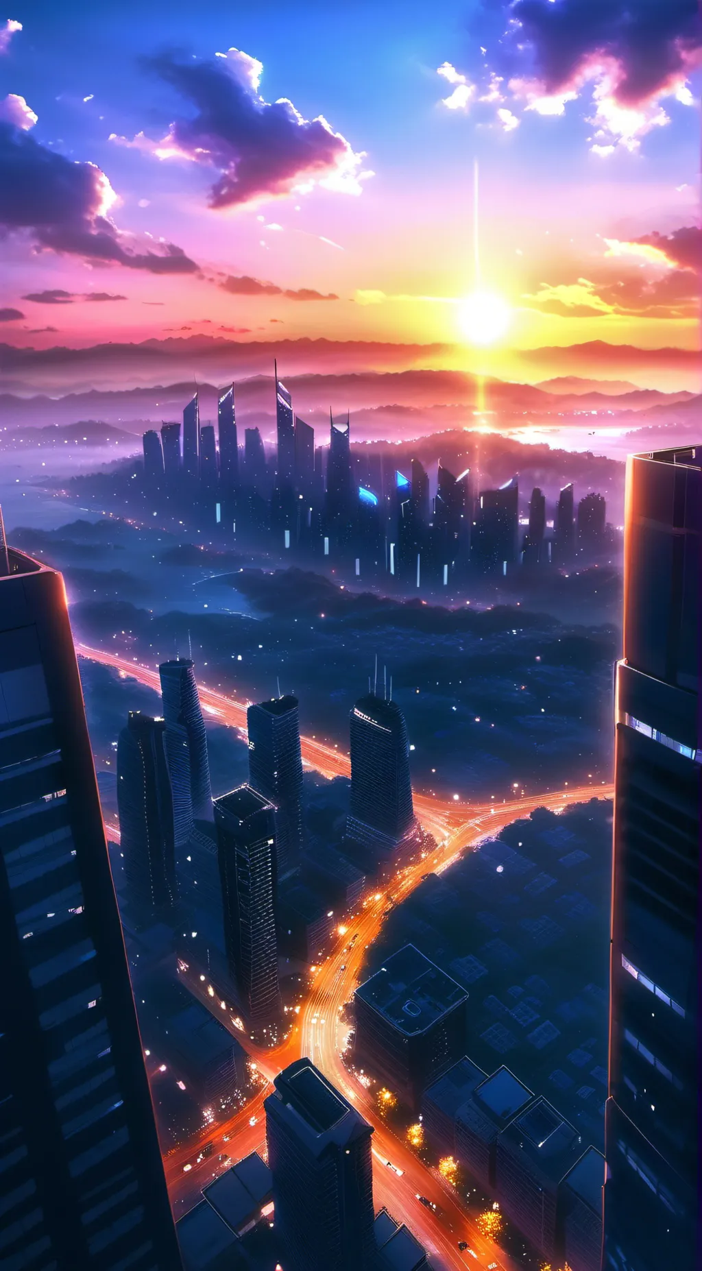 ai character: •Hashiras• background