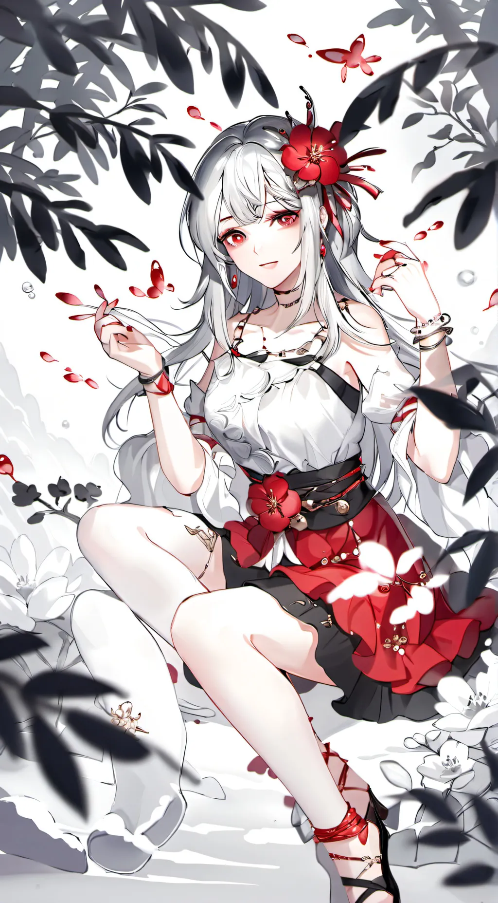 ai character: pin background