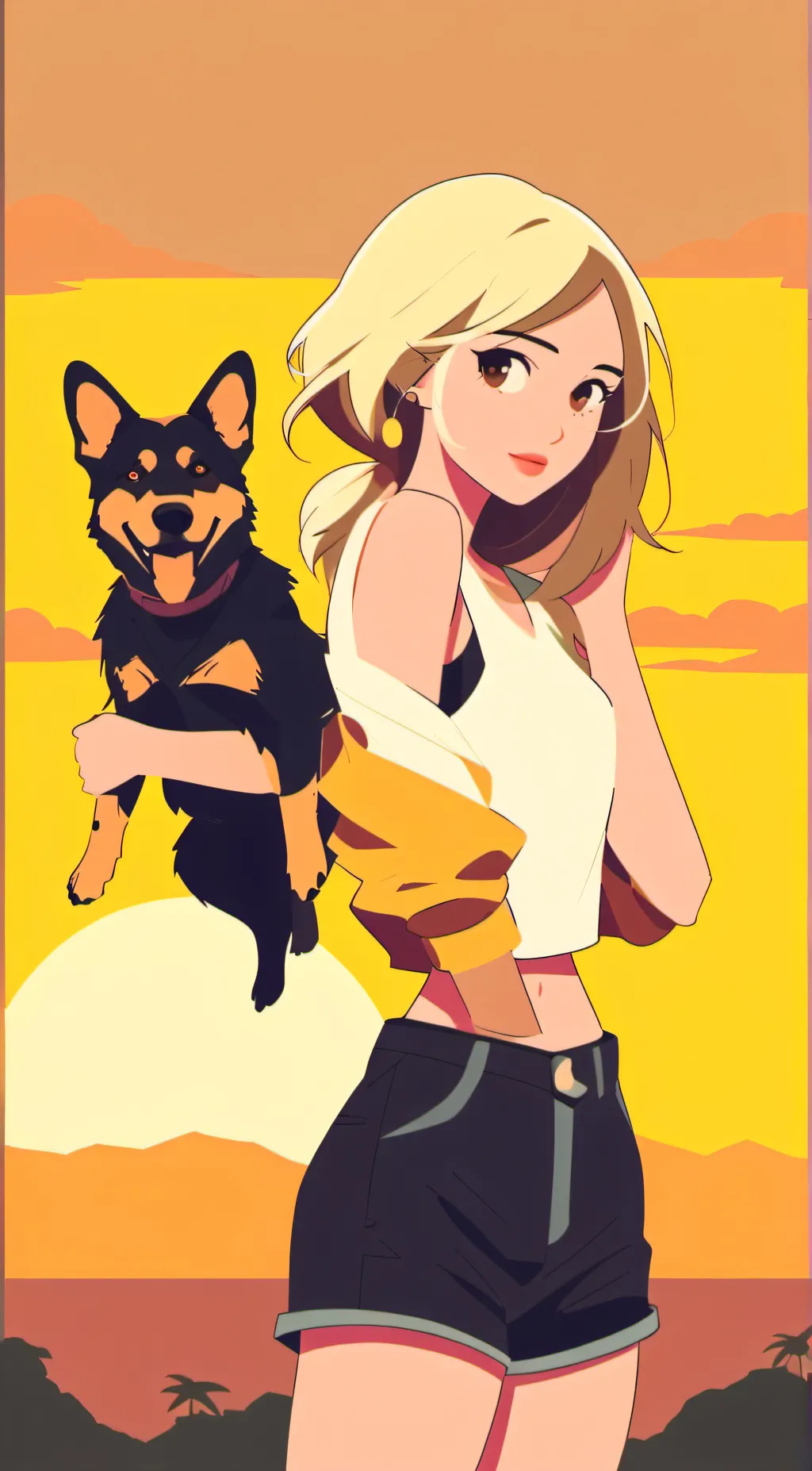 ai character: Natalie background