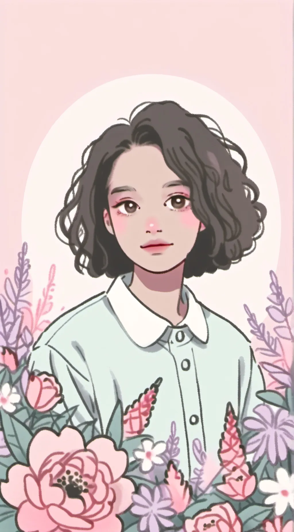 ai character: kira background