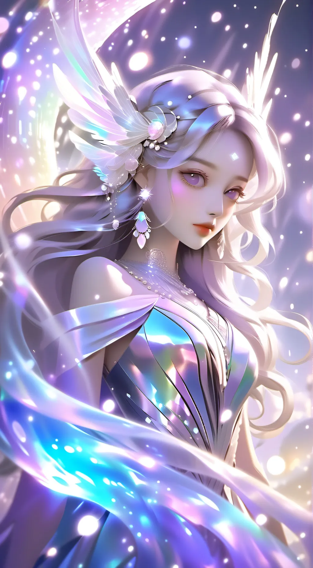 ai character: Lyssy Noel  background