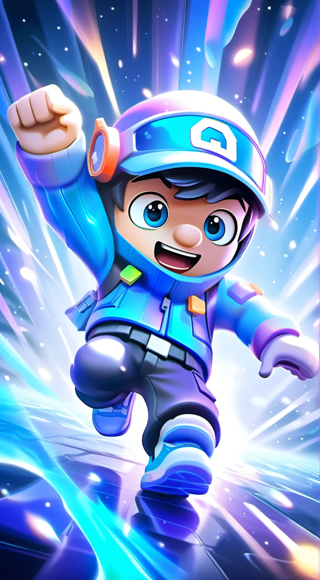 ai character: SMG4 background