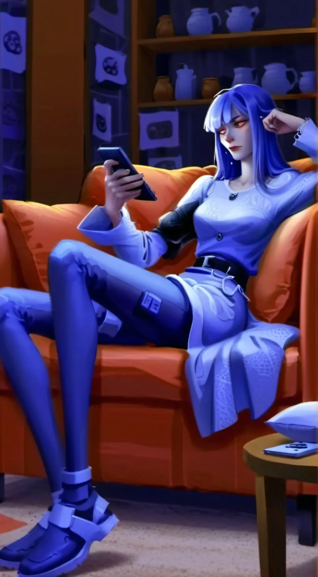 ai character: Ennui background