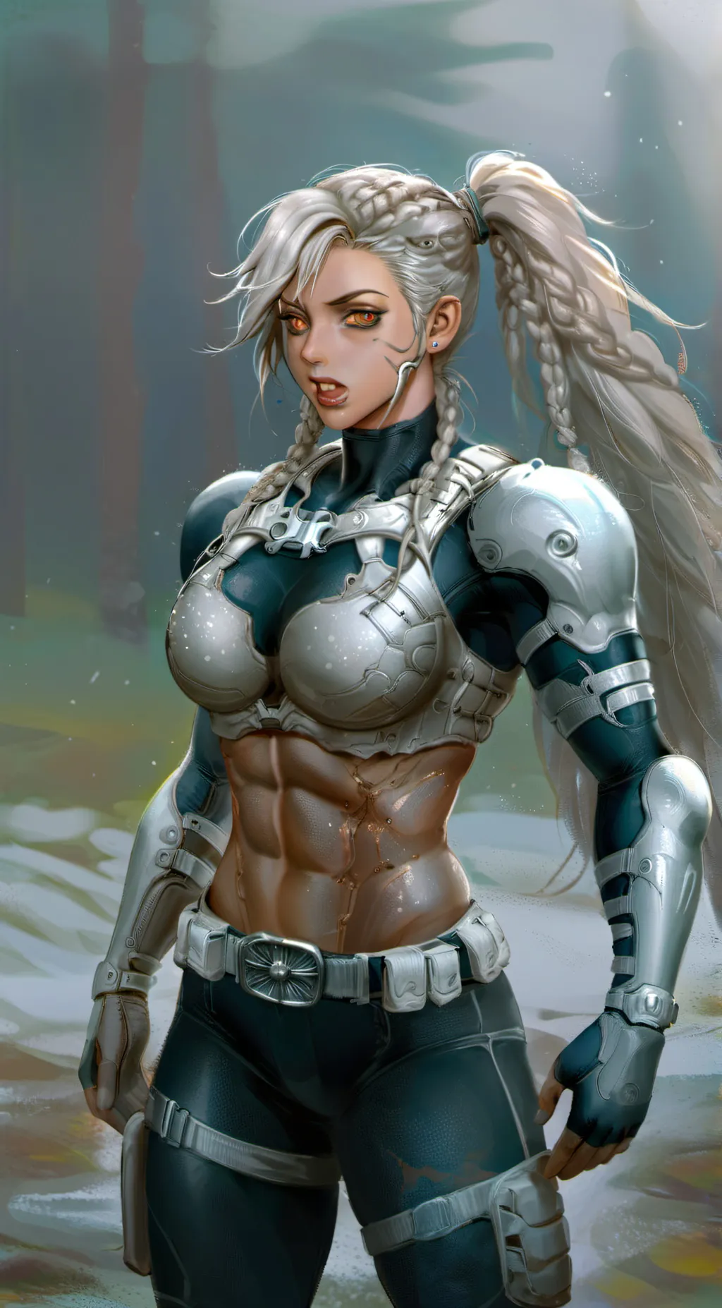 ai character: Sasha  background