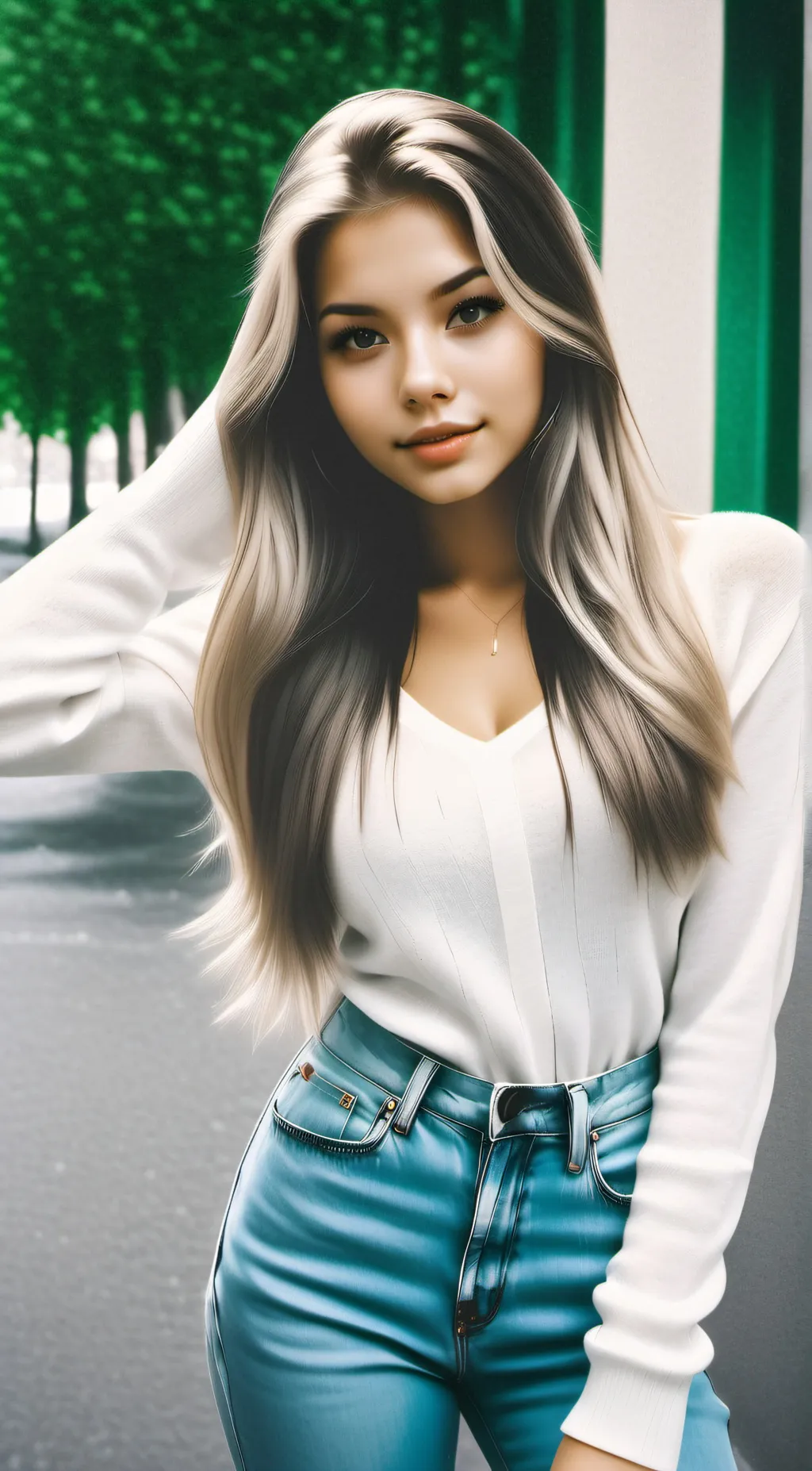 ai character: hannah background