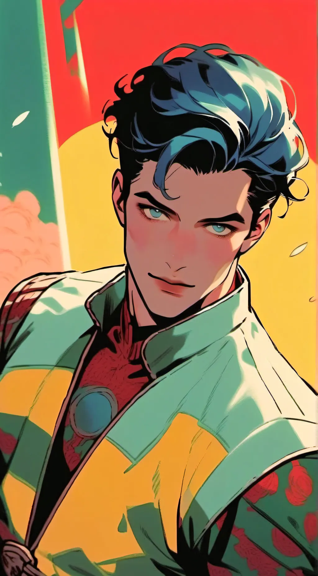 ai character: Killcode the devil background